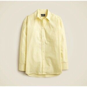 J. Crew Pale Yellow Button-Up Shirt